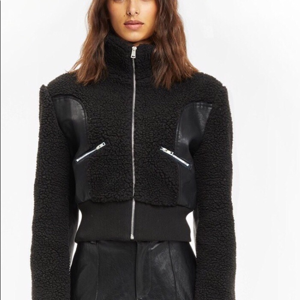 I AM GIA TRIXIE CROP JACKET XXS